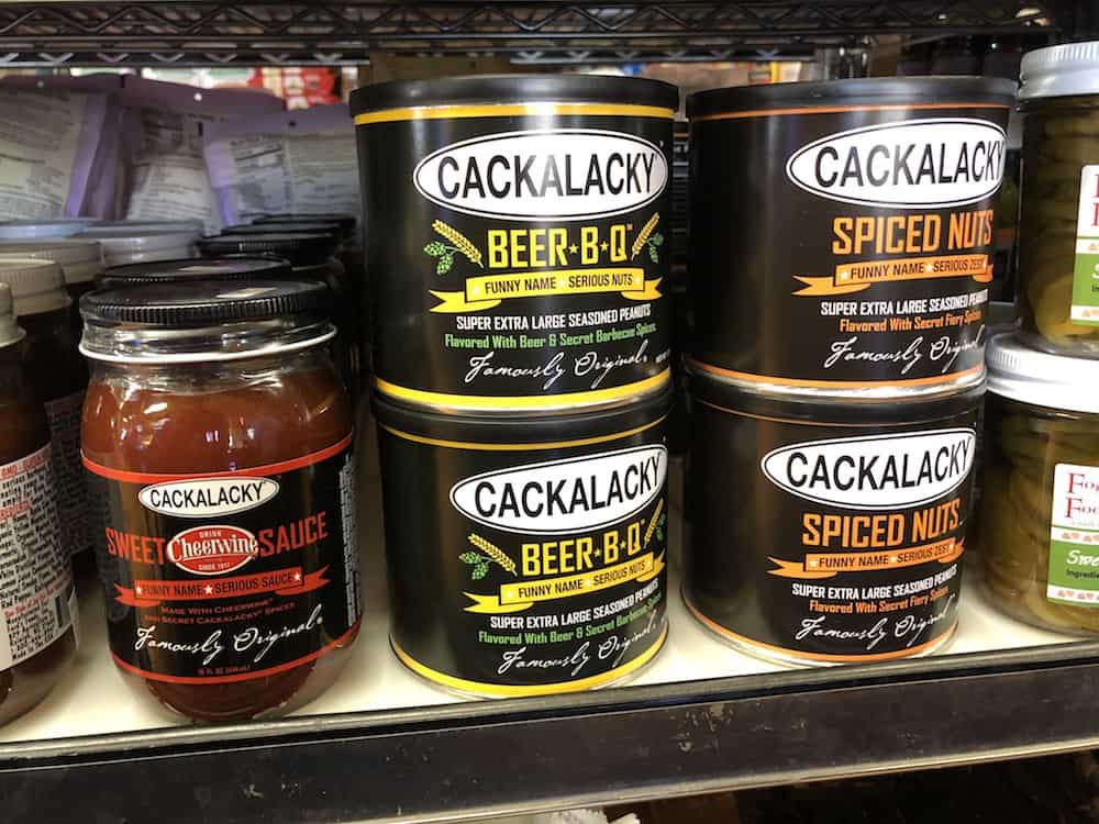 Cackalacky Spiced Nuts & Sauces